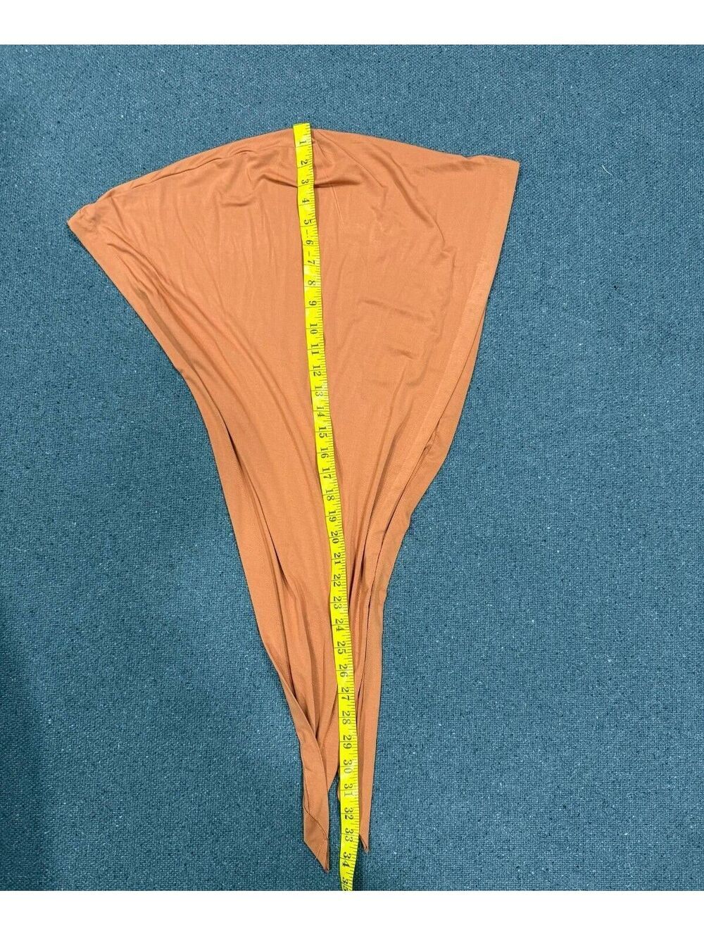 Muslim Women's One Size Terracotta Prayer Abaya & Hijab Set Viscose Blend New - Picture 8 of 8